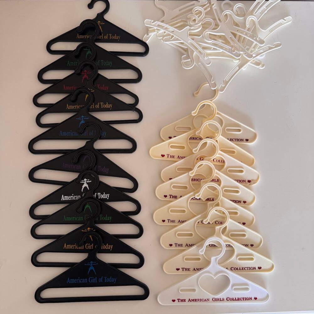 Vintage American Girl of Today/Collection Doll Clothing Hangers Pleasant Company